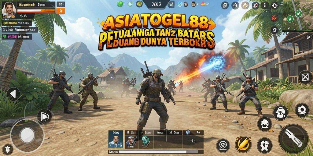 Tangkapan layar utama gameplay ASIATOGEL88 dengan pemandangan indah.