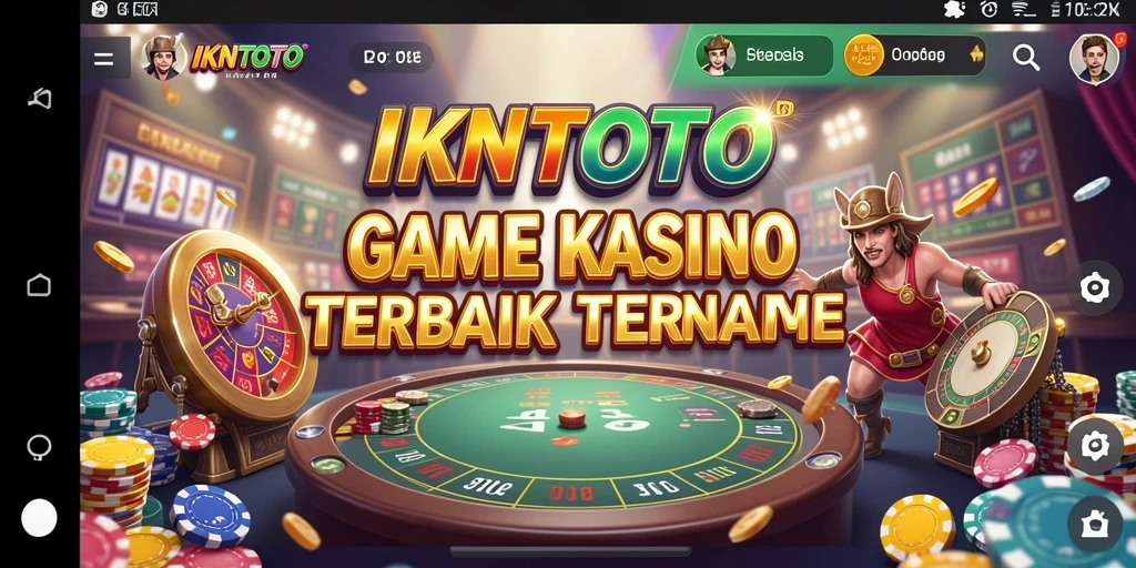 Tampilan gameplay seru dari IKNTOTO dalam permainan Kasino.