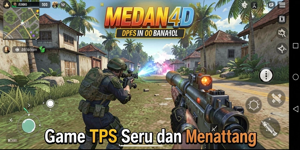 Gameplay seru dan grafis menakjubkan di MEDAN4D.