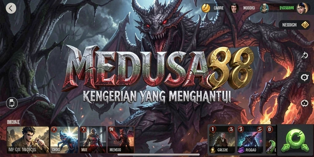 Gameplay MEDUSA88 yang menegangkan dengan suasana horor yang mencekam.