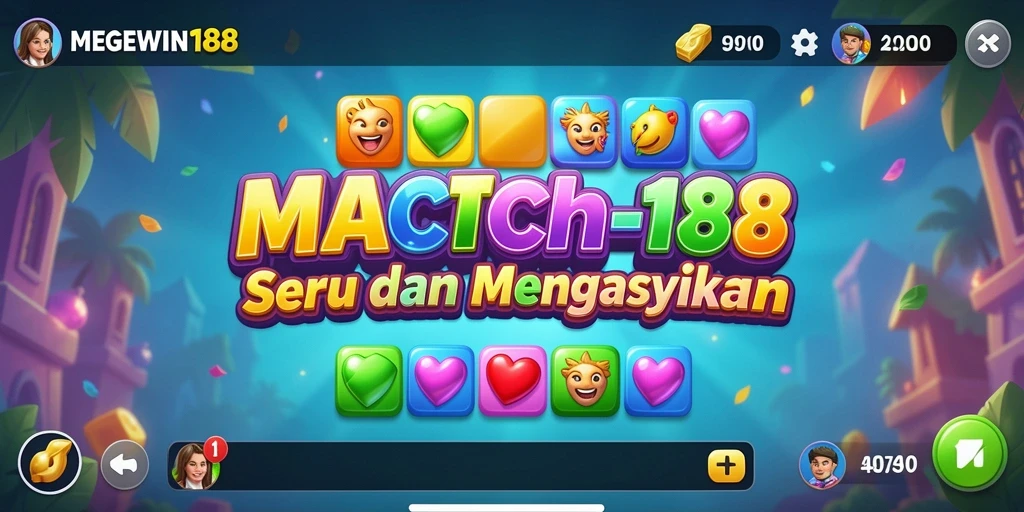 Tampilan gameplay seru di MEGEWIN188 yang menantang!