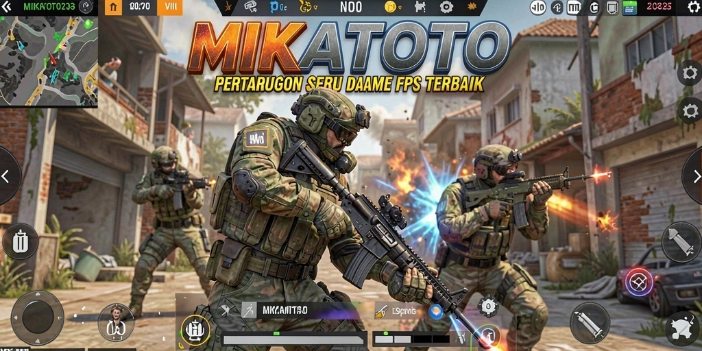 Gameplay MIKATOTO yang seru dan menegangkan dalam pertarungan FPS.