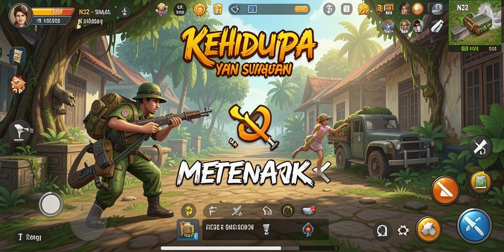 Tampilan gameplay N32 yang menarik dan interaktif.