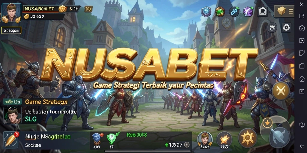 Tampilan gameplay menarik dalam NUSABET dengan elemen strategi mendalam.