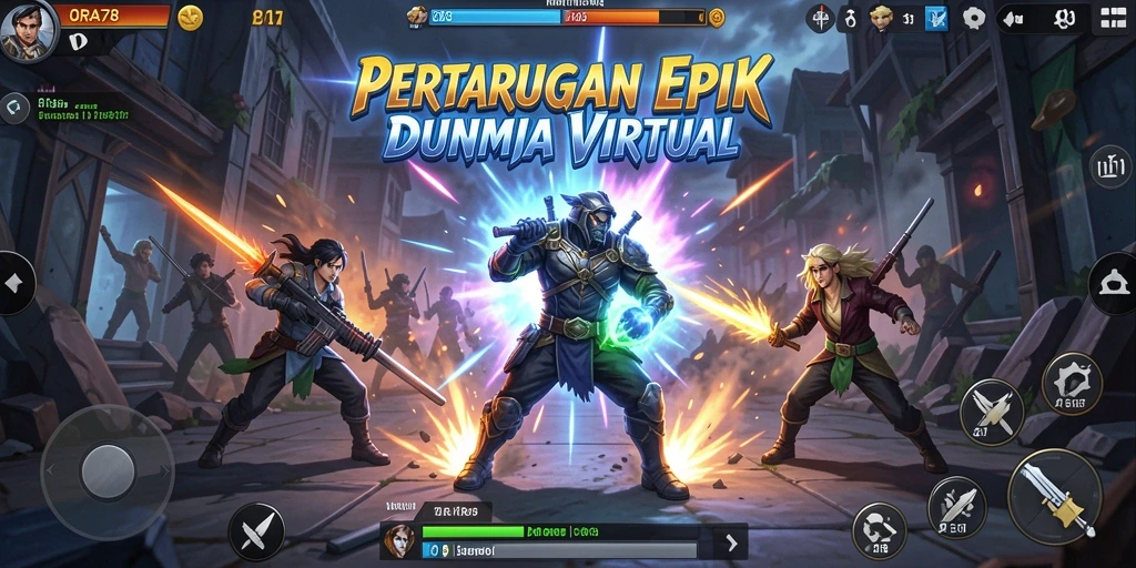 Tampilan aksi seru saat bertarung di ORA78.