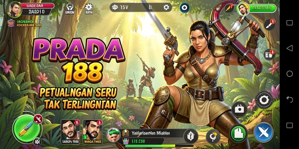 Tampilan gameplay PRADA188 yang menakjubkan dan seru.