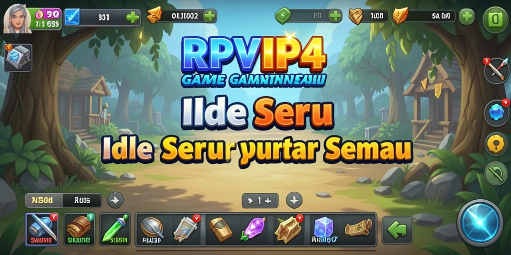Tampilan utama RPVIP4 dengan gameplay menyenangkan yang membuat ketagihan.