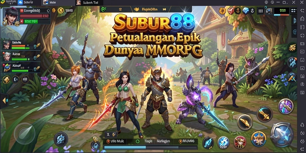 Tampilan gameplay seru dalam SUBUR88 dengan aksi mendebarkan.