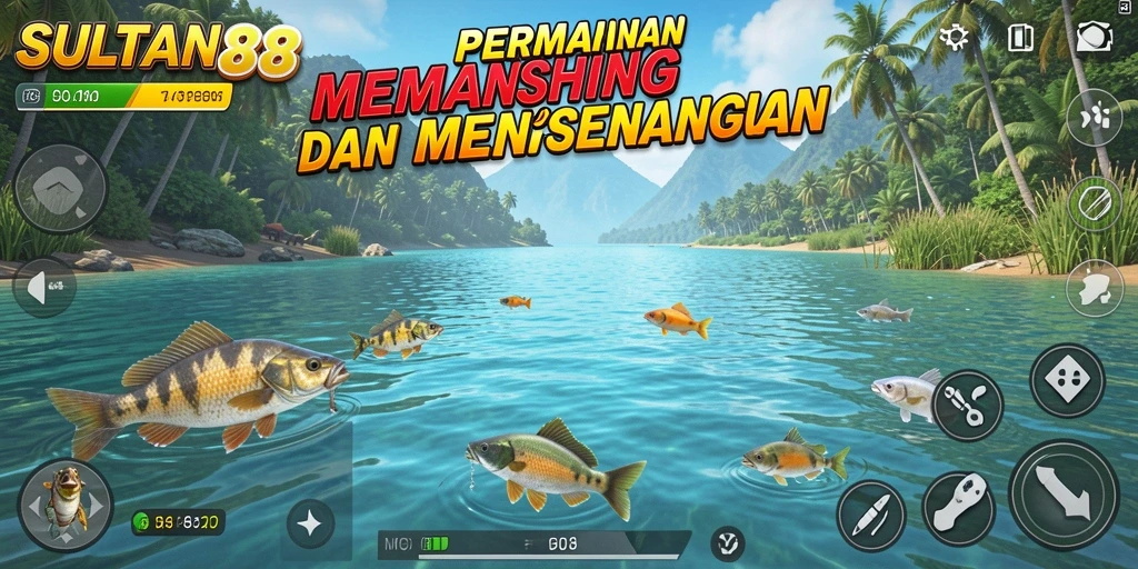 Tangkapan ikan yang menakjubkan dalam gameplay SULTAN88.