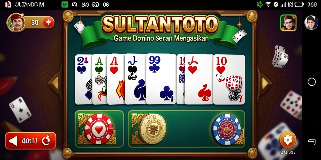 Tampilan gameplay SULTANTOTO yang menarik dan interaktif.